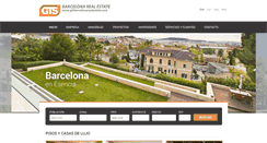 Desktop Screenshot of gtsbarcelonarealestate.com